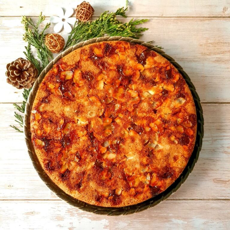 Gâteau renversé aux mirabelles