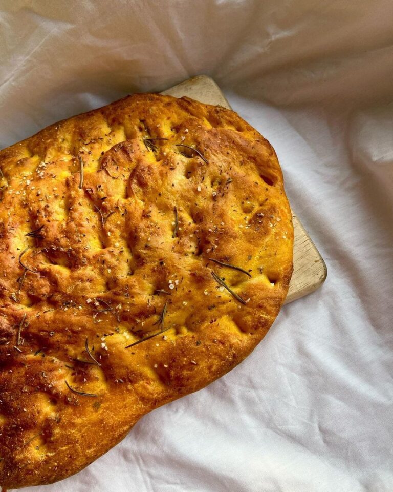 Focaccia à la courge