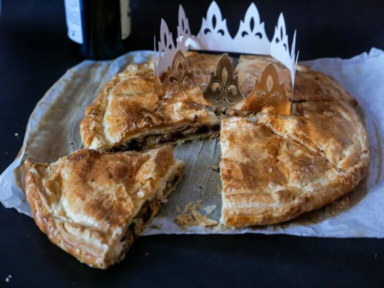 Galette des rois sans beurre et aux pépites de chocolat