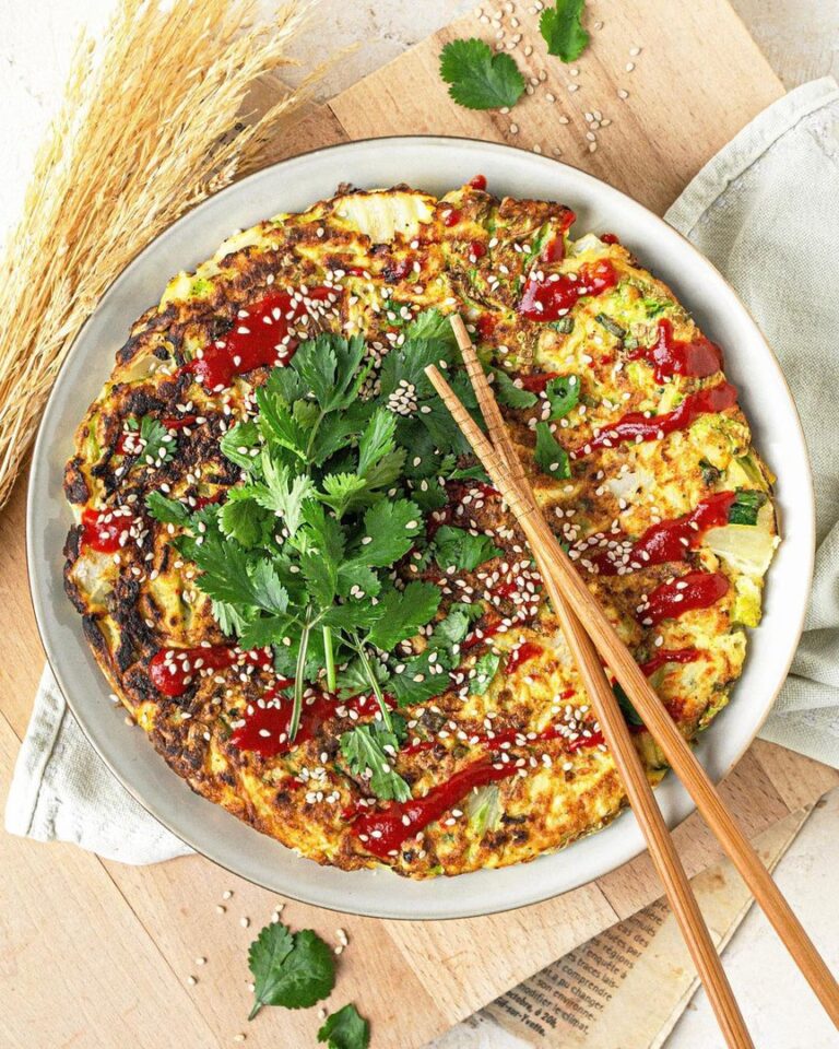 Galette japonaise Okonomyiaki