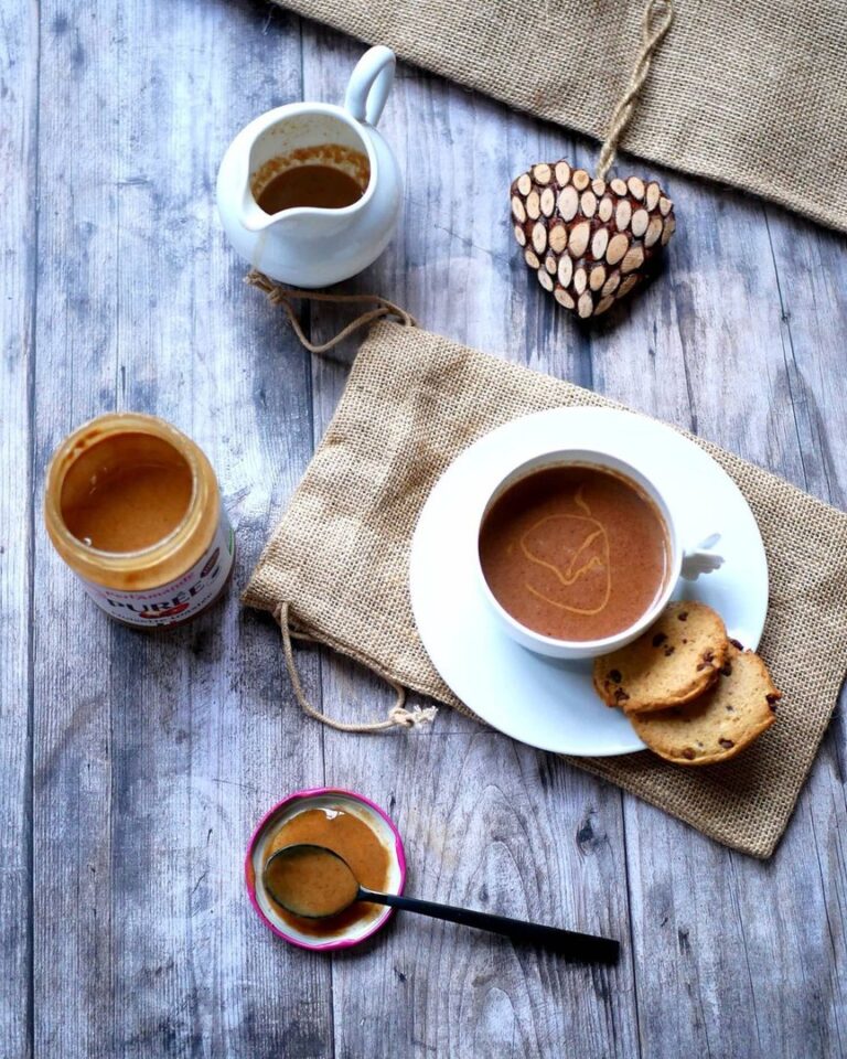 Chocolat chaud de noisette