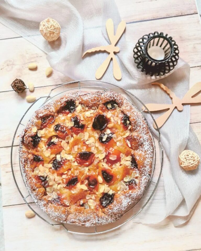Une tarte estivale et ensoleillée