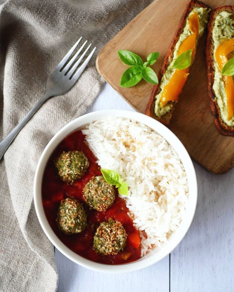 Falafels – hoummous