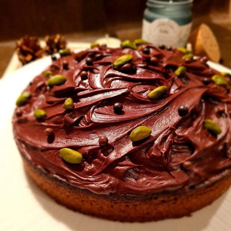 Le moelleux pistache chocolat