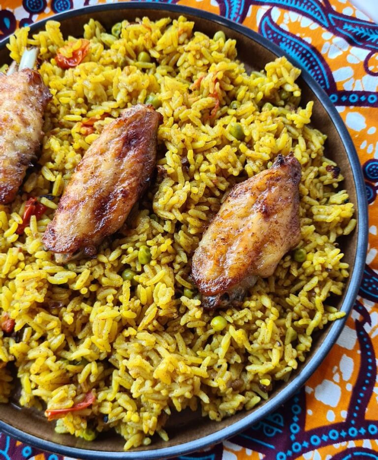 Riz pilao au poulet
