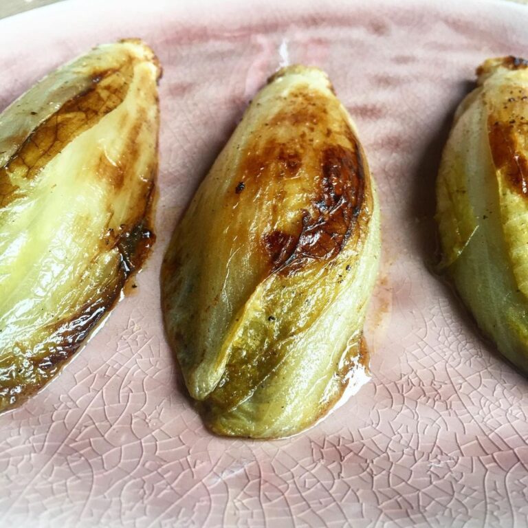 Endives braisées au miel