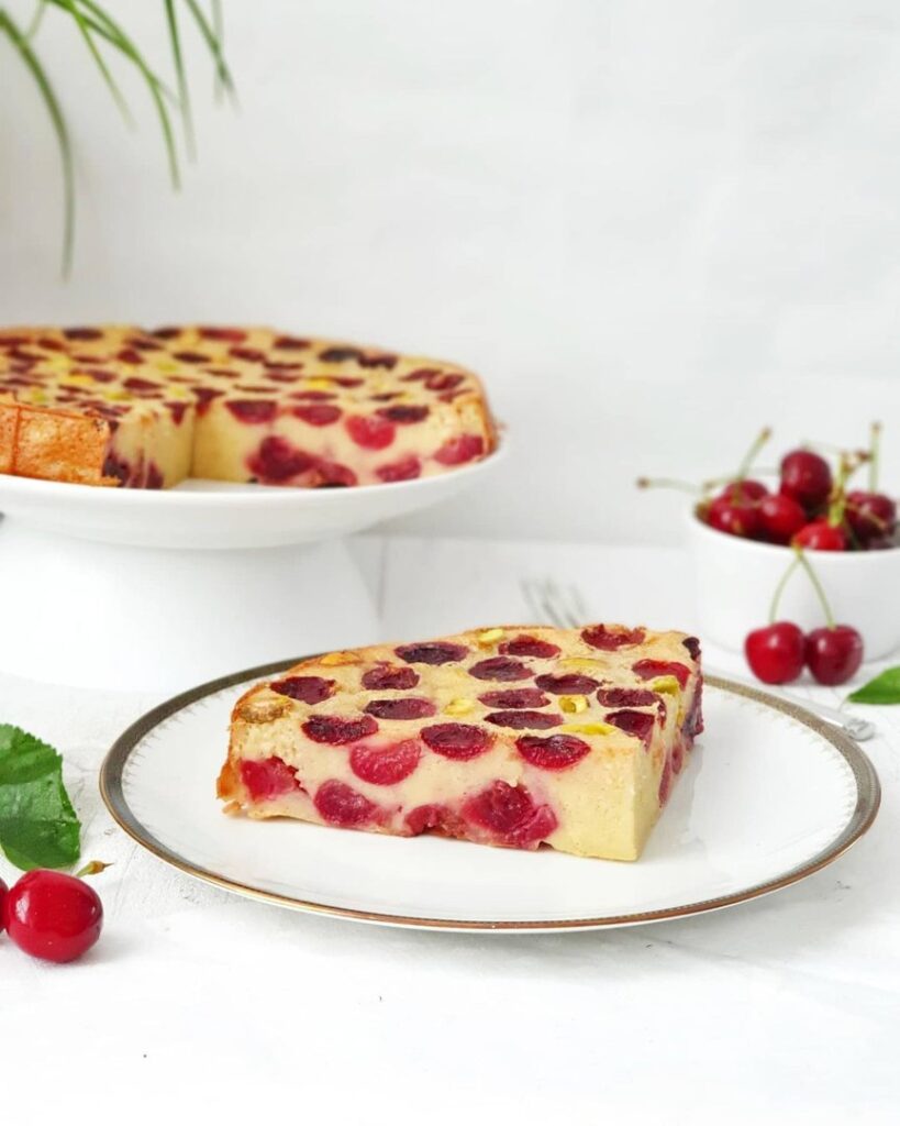 Flan aux cerises