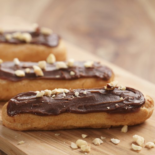 Einfaches Schokoladen Eclair