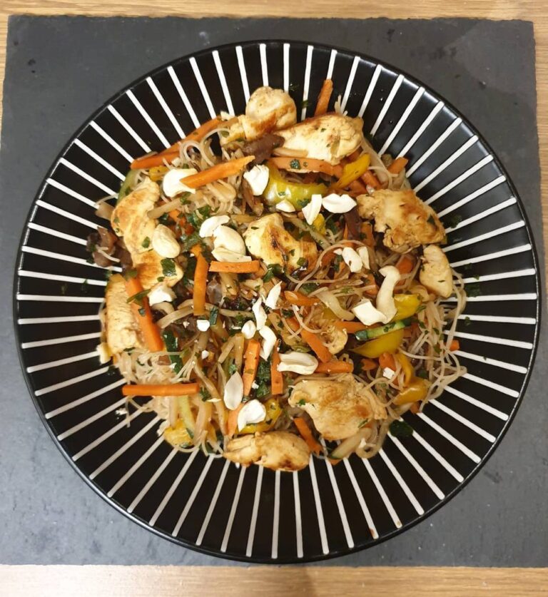 Wok de poulet rapide
