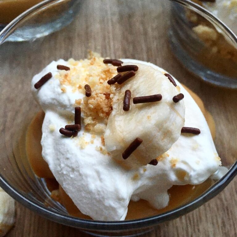 Banoffee en verrines