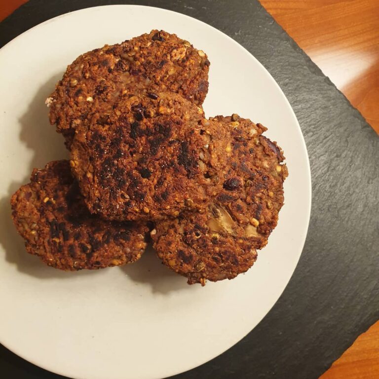 Galette végétale de légumineuses