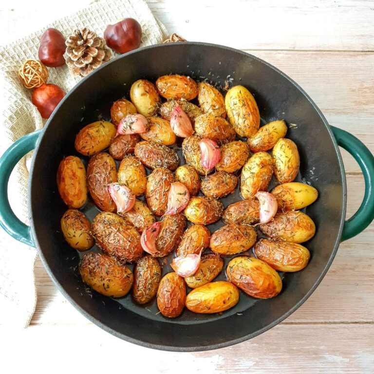 Pommes de terre sautées à l&rsquo;ail et au thym faciles