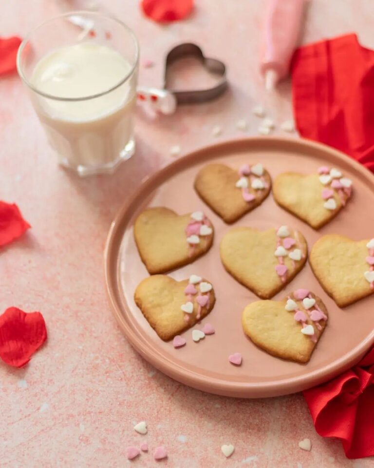 Recette de Sablés coeurs