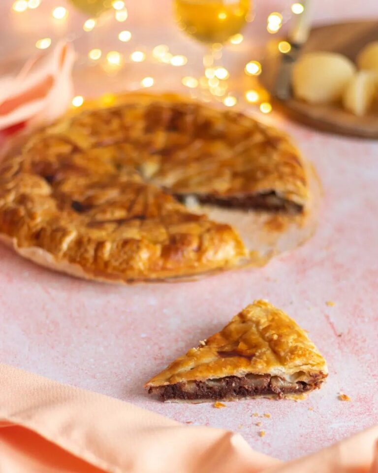 Galette des rois poires et chocolat