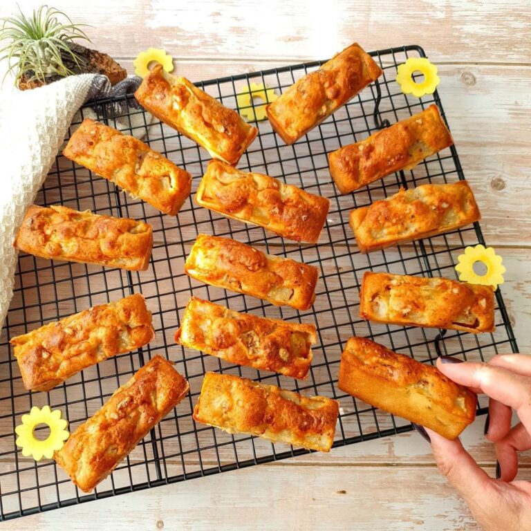 Financiers poire et amande
