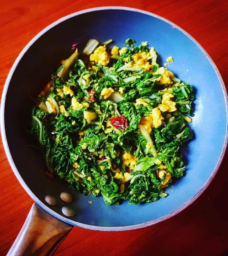 Omelette aux blettes