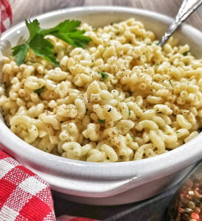 One pot pasta coquillettes cheddar