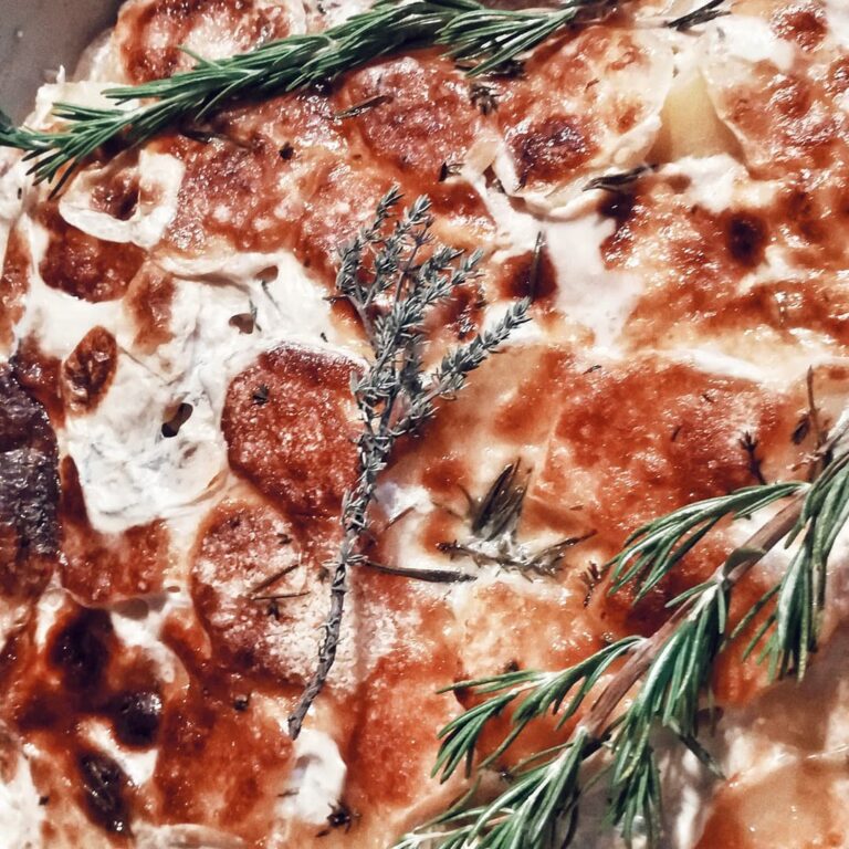 Gratin de pommes de terre sans crème