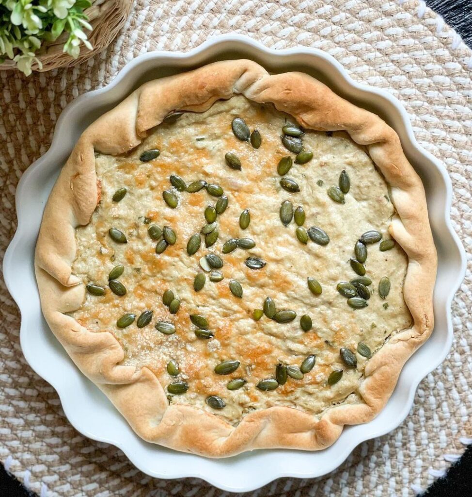 Tarte au thon et à la moutarde