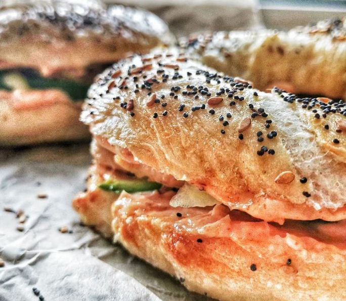Bagels à la mexicaine