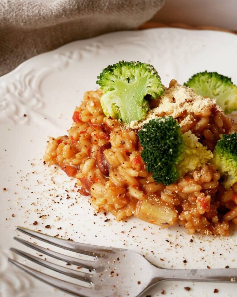 Risotto au brocolis