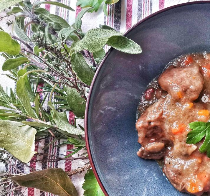 Bourguignon au vin blanc