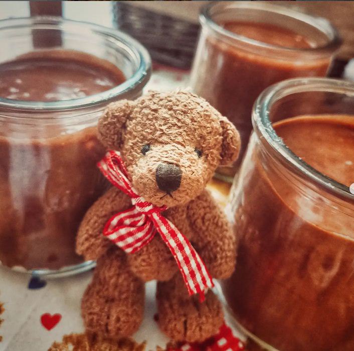 Mousse au chocolat praliné