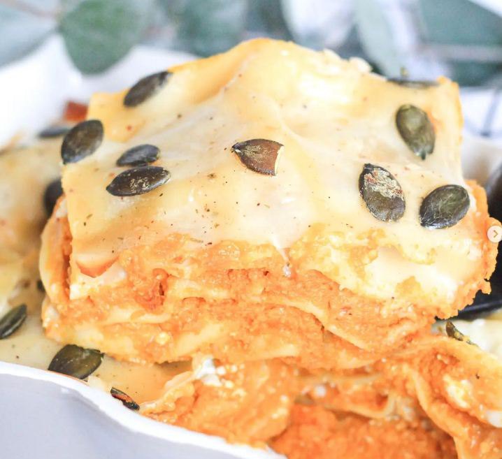 Lasagnes courge & feta