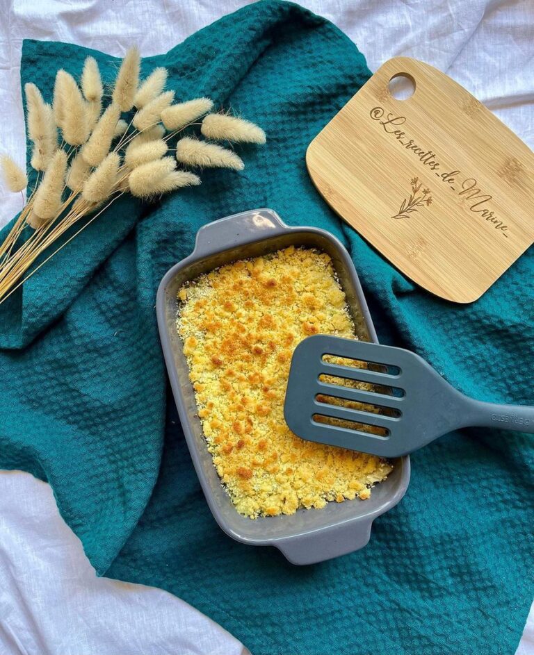 Gratin de poisson et brocolis
