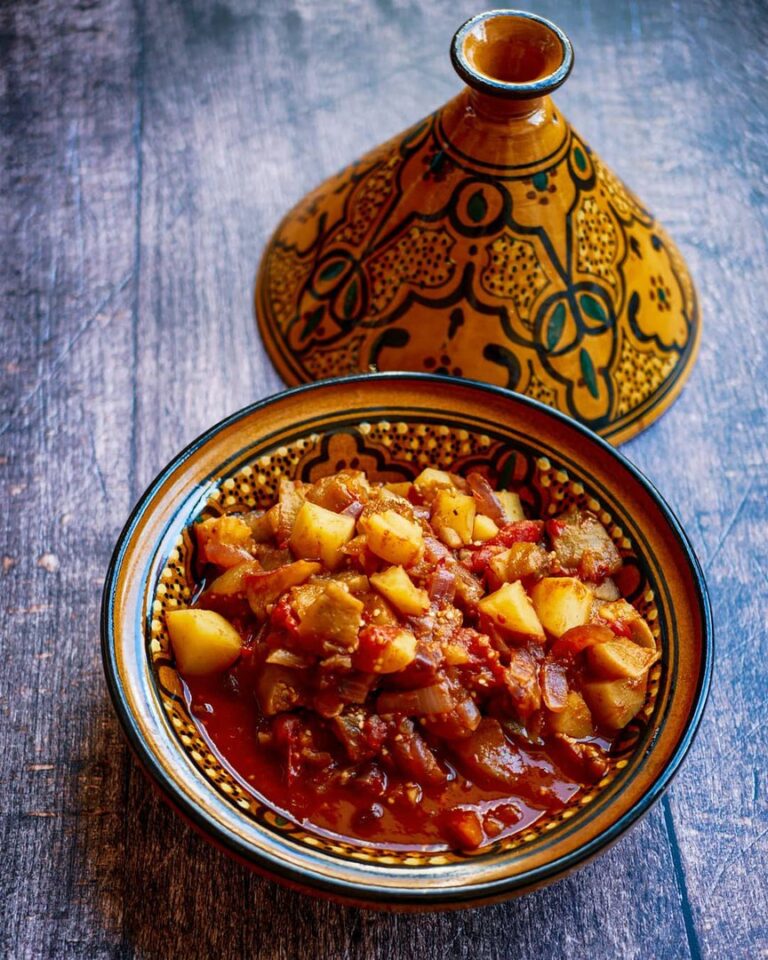 Tajine aux aubergines