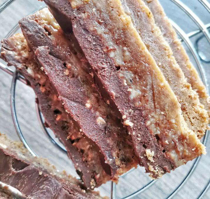 Barres croustillantes choco praliné