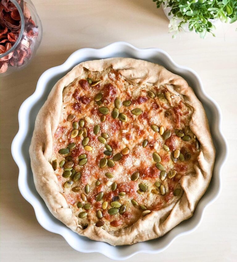 Tarte au thon et à la moutarde
