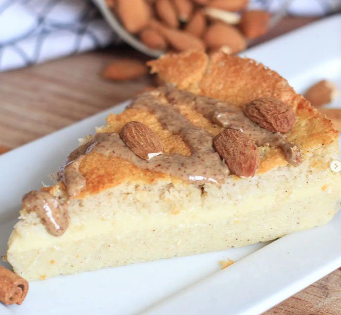 Gâteau magique pomme & amande
