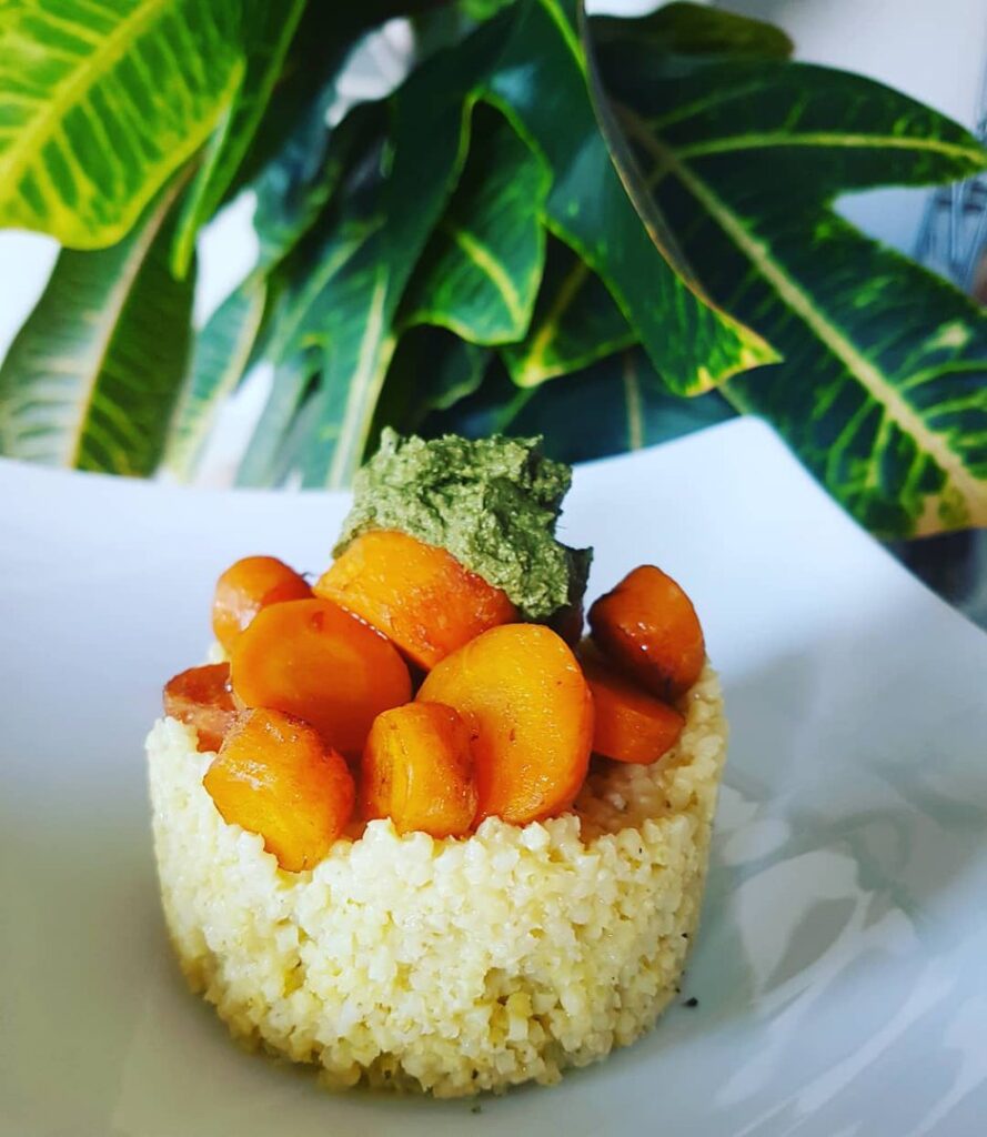 Risotto de millet – carottes