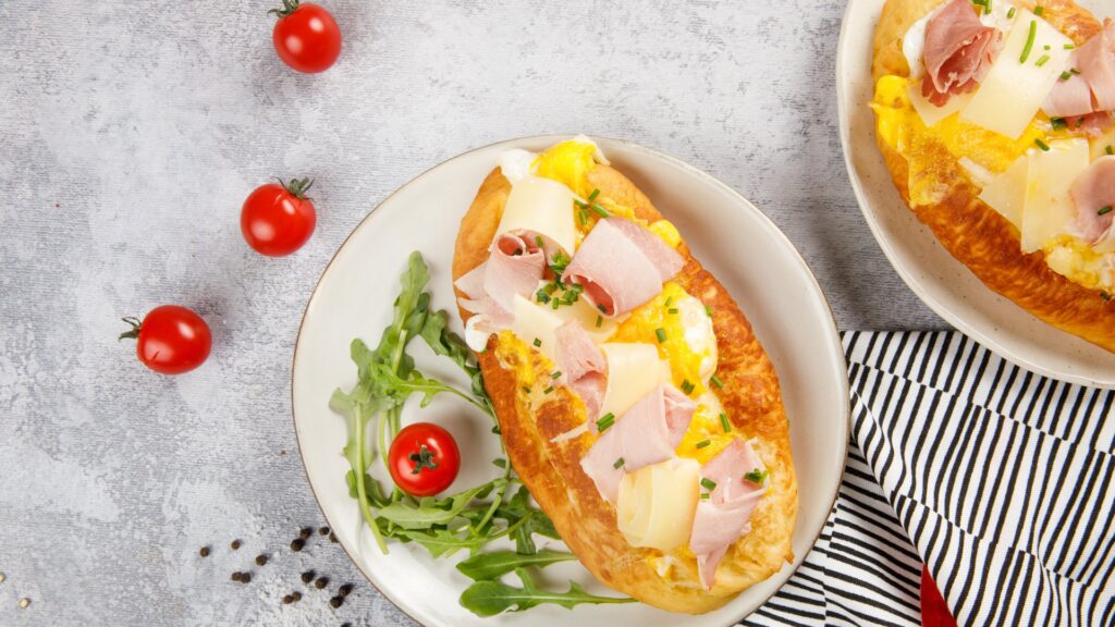 Aboarable Grilled Ham & Cheese