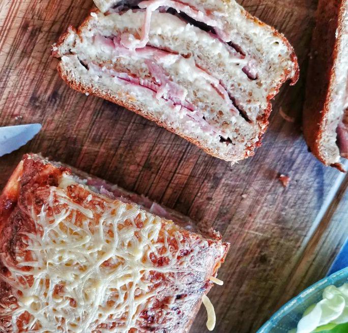 Croque-monsieur façon cake