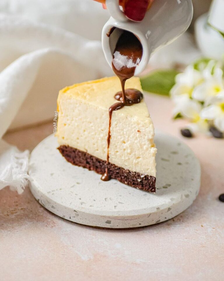 Cheesecake  léger au skyr et cacao