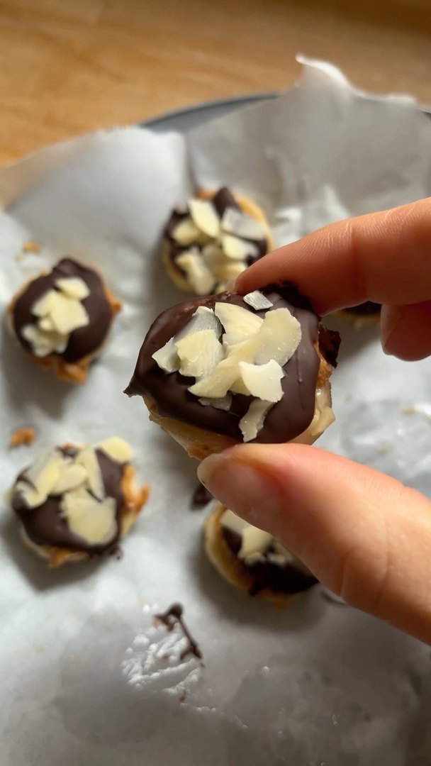 Bouchées banane chocolat beurre de cacahuète
