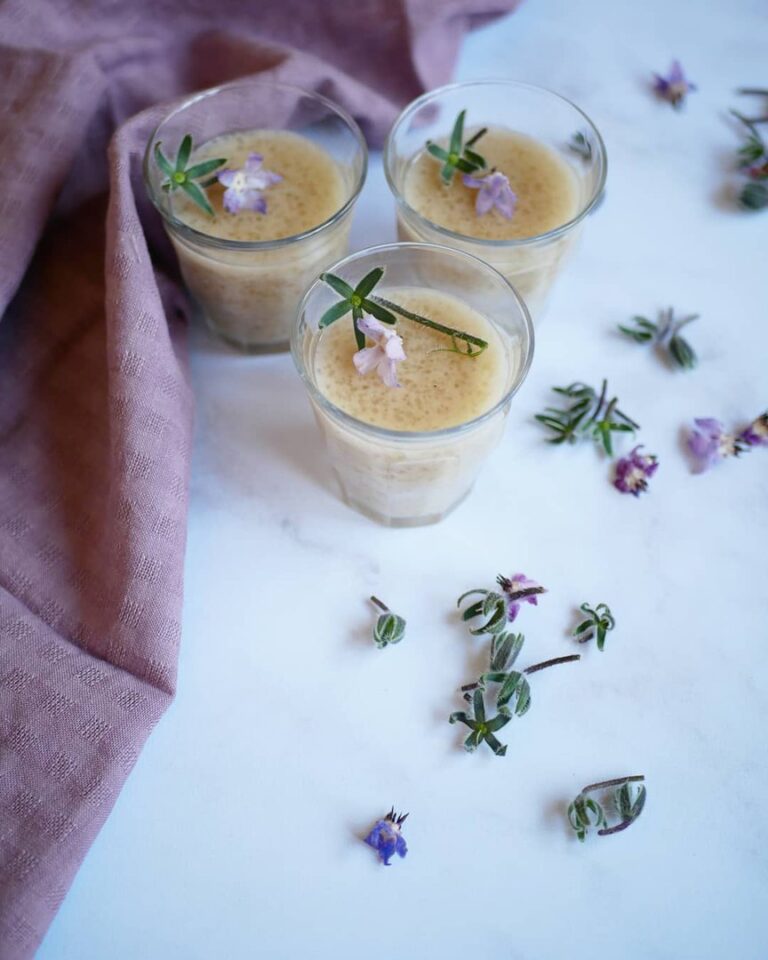Dessert au lait de coco- tapioca