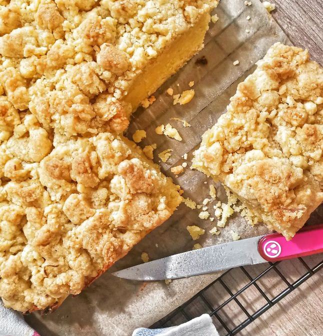 Crumb cake amande/citron