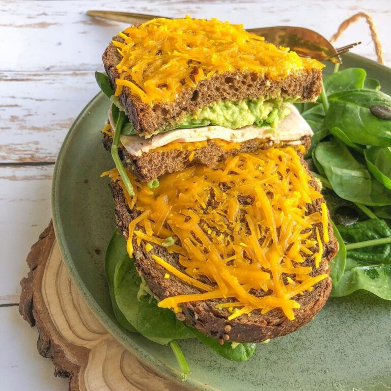 Croque végétarien à l&rsquo;avocat