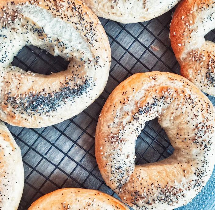 Pains à bagels maison