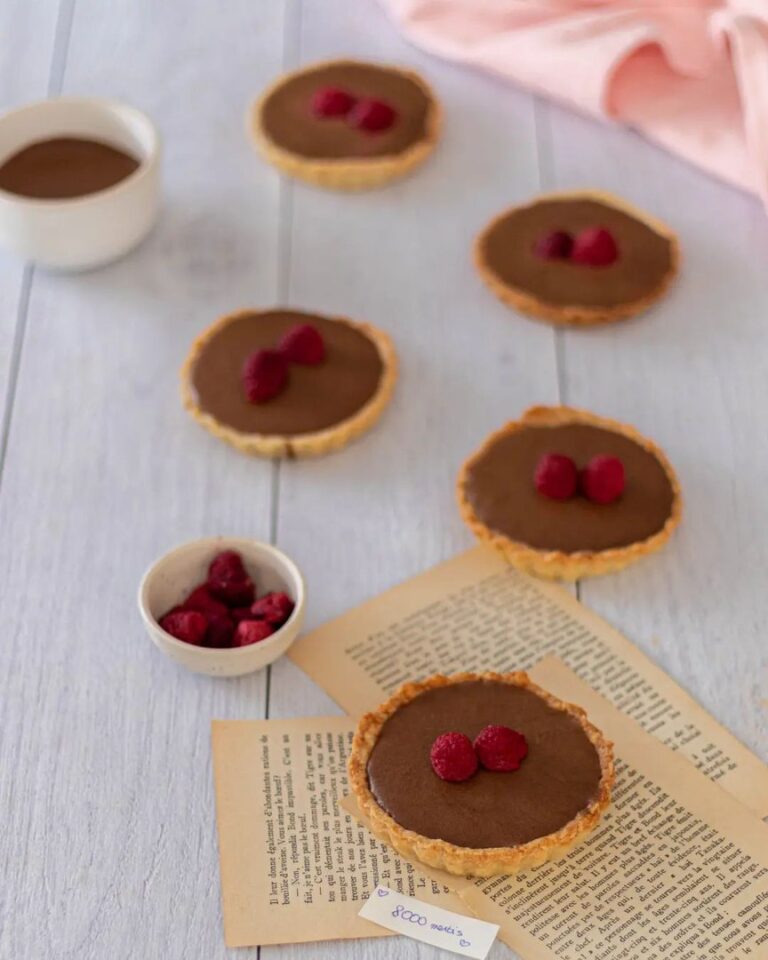 Tartelettes choco-framboises