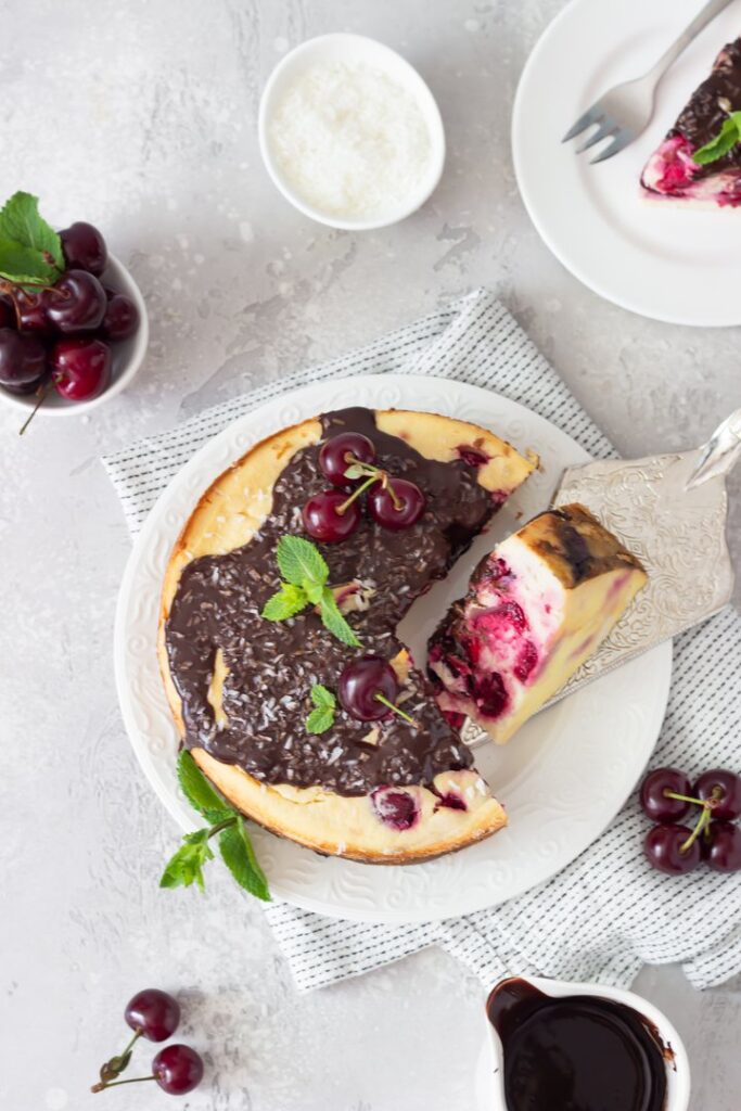 Schwarzwälder Cheesecake