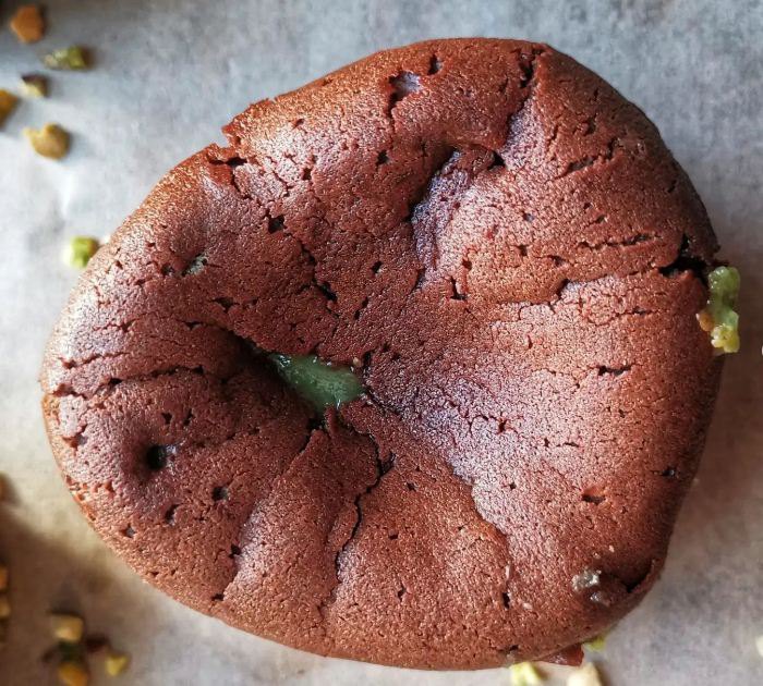 Coeur coulant chocolat pistache