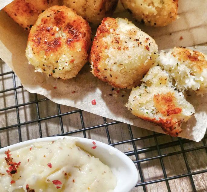 Polpette di baccalà ou boulettes frites de morue
