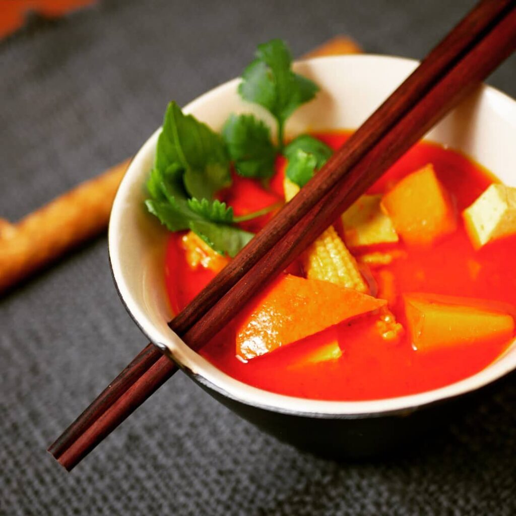 Laksa au tofu