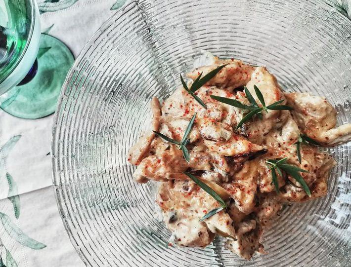 Sauté de volaille au riesling