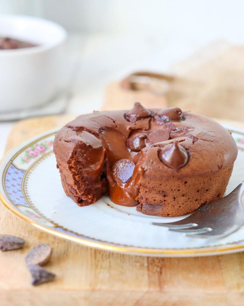 Fondant chocolat et à la ricotta