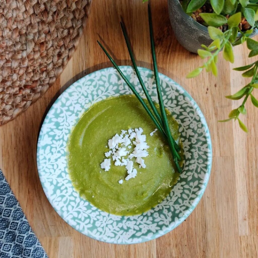 Velouté de petits pois